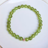Peridot + 14k Rose Gold Renewal Bracelet