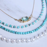 Turquoise + Pearl Mini Summer Strand