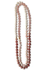 One of a Kind • Necklace • Beaded Candy in Pinks