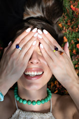 Chrysoprase Gumdrop Necklace