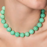 Chrysoprase Gumdrop Necklace