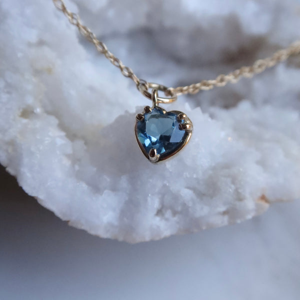 Be Still My Heart - Blue Topaz Bracelet