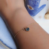 Be Still My Heart - Blue Topaz Bracelet