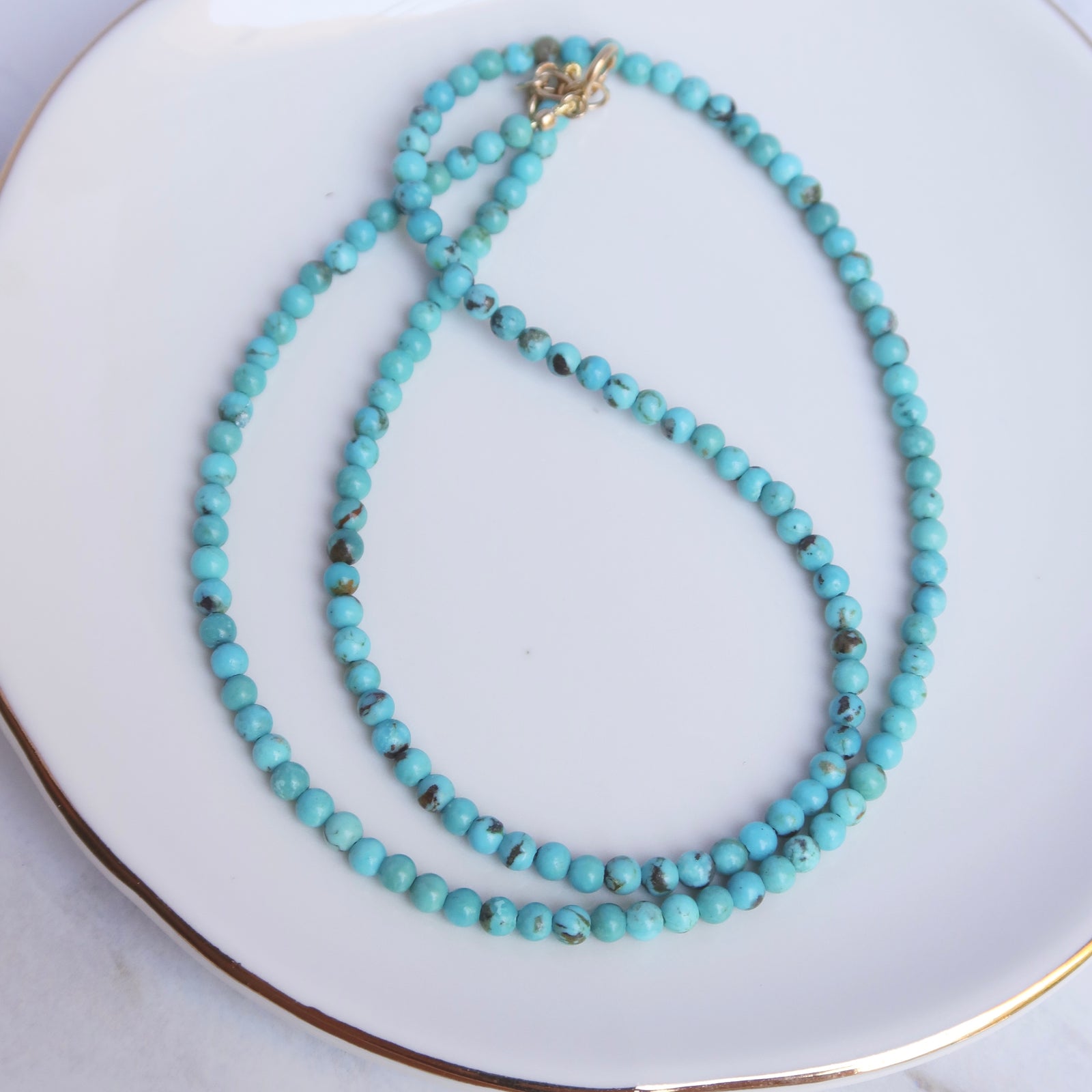 (値下げしました)turquoise blue co. HERMOSA TOP Turquoise Mini Summer Strand – iris108
